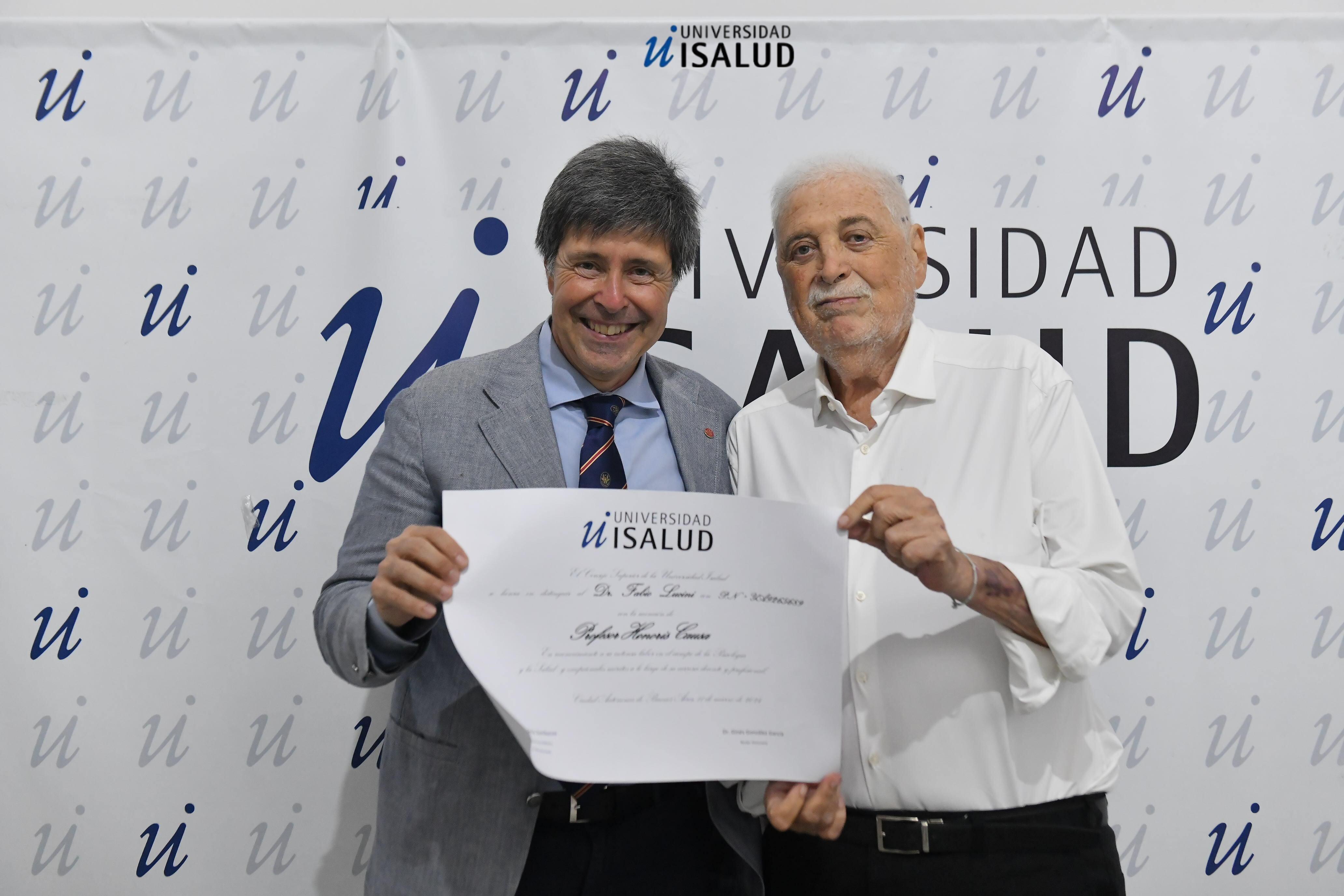 Conferimiento Profesor Honoris Causa al Dr. Fabio Lucidi