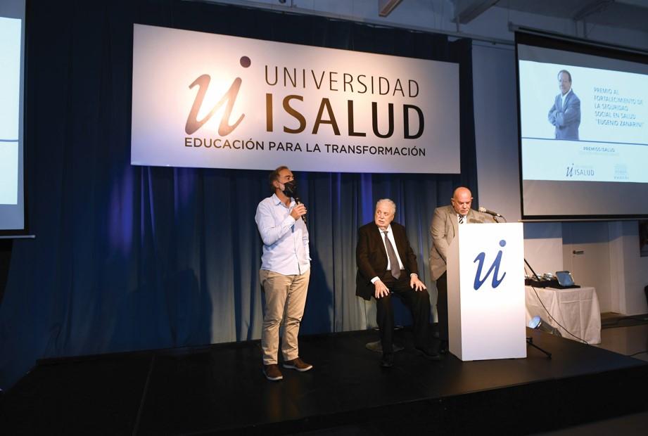 Presentación del Premio Eugenio Zanarini — Premios ISALUD 2021