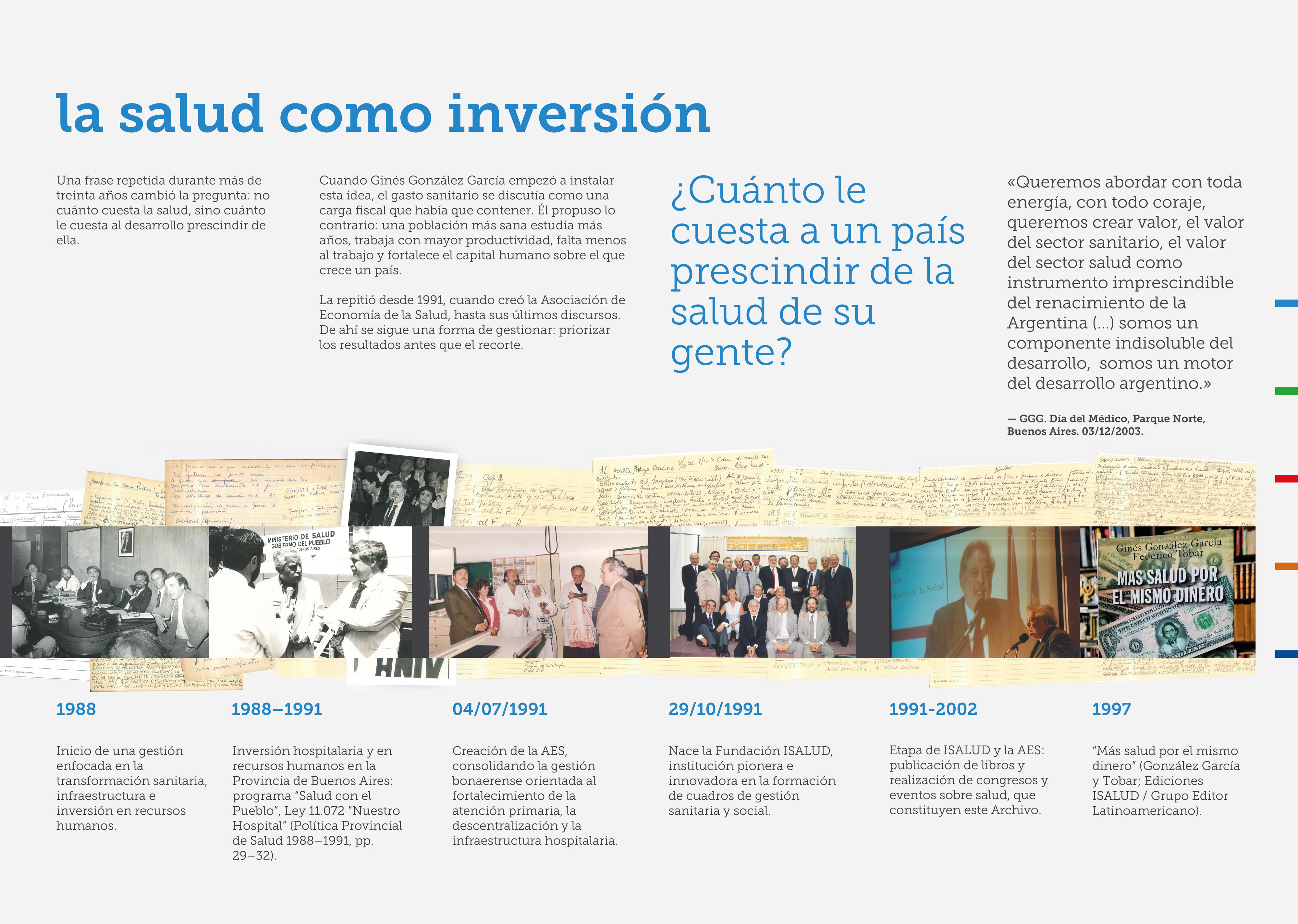 la salud como inversión
